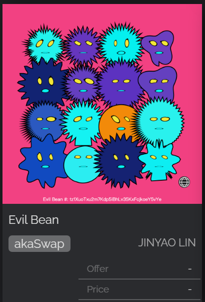Evil Bean 發行的首圖